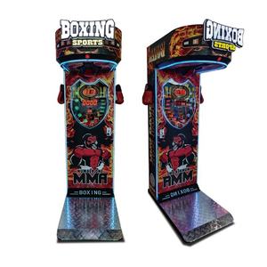 Machine de frappe de boxe en bois de qualité supérieure, jeu d'arcade commercial de divertissement, double joueur - Product Image 4