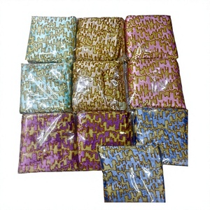 Ensemble de vêtements de créateur de haute qualité Maqbal Dirac Kanga, assorti à Gogura Garbasar, imprimé floral, respectueux de l'environnement, pour occasions spéciales - Product Image 4
