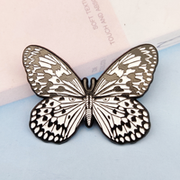 Broches et badges personnalisés en émail souple avec logo en alliage de zinc et fer, sans minimum de commande pour fabricants