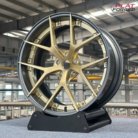 Jantes forgées sur mesure en 2 pièces, 18 19 20 21 22 23 pouces, multi-branches, 5x112 5x120 5x130 pour AUDI Tesla BMW, moyeux de voitures de luxe