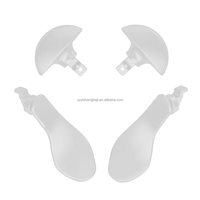 4 pagaies de remplacement en métal pour manette de jeu PS5 DualSense Edge, accessoires de réparation pour gâchettes interchangeables