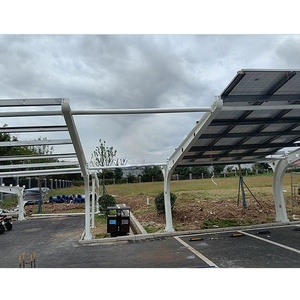 Structure de carport solaire en acier galvanisé robuste, résistante aux fortes charges de neige, pour centre commercial, logistique et parking - Product Image 6