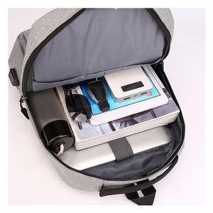 Sac à dos pour ordinateur portable Oxford imperméable de 15,6 pouces avec USB, sac à dos d'école portable unisexe, sac à dos de voyage professionnel durable - Product Image 3