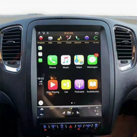 Écran multimédia de voiture GPS Carplay 12,1 pouces pour Dodge Durango 14-2016, autoradio stéréo avec écran Android pour Tesla, 2din