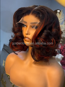 2025 alta densidad corto hinchable rizado 350 densidad Super doble dibujado rizadas pelucas de cabello humano 5*5 4*4 cabello prearrancado para mujer - Product Image 5