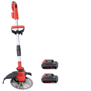 เครื่องตัดหญ้าแบบพกพา แบตเตอรี่ลิเธียม 24V ชาร์จไฟได้ ไร้สาย 1500W ขนาดเล็ก สำหรับงาน DIY ระดับอุตสาหกรรม ใบมีดเหล็ก ปรับได้ รุ่น ODM-5C Cor - Product Image 2