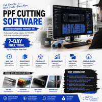 Software Profesional de Corte de PPF con Base de Datos de Vehículos y Prueba Gratuita