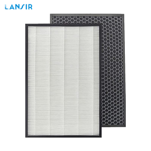 ชุดตัวกรองถ่านกัมมันต์ HEPA FZD40DFE FZD40HFE lansir เข้ากันได้กับ <span class=keywords><strong>KC</strong></span>-G40TA-W <span class=keywords><strong>KC</strong></span>-<span class=keywords><strong>D40TA</strong></span>-W ที่มีความคม <span class=keywords><strong>KC</strong></span>-D50TA-W <span class=keywords><strong>KC</strong></span>-G50TA-W - Product Image 1