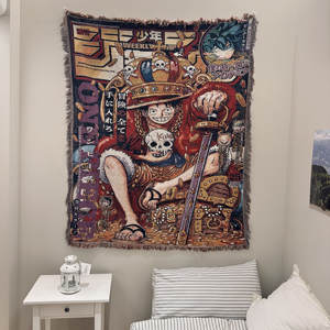 Tapisserie Anime Personnalisée Berserk en Polyester Coton Tissé Jacquard – Couverture de Canapé, Plaid Décoratif pour Salon et Lit - Product Image 5