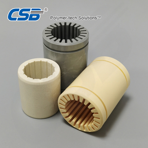 Roulement linéaire en plastique LIN-01-16-MR4, montage facile, clips de fixation axiaux manuels, jeu de roulement réduit - Product Image 2