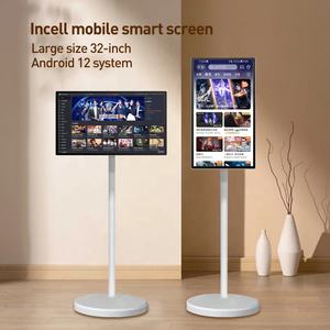 TV inteligente HD portátil de 32 pulgadas, <span class=keywords><strong>Android</strong></span>, TV inteligente extraíble, fuente de alimentación de 12V, TV con batería para niños al aire libre de alta definición - Product Image 6