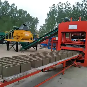 small scale block brick making machine automatic production line