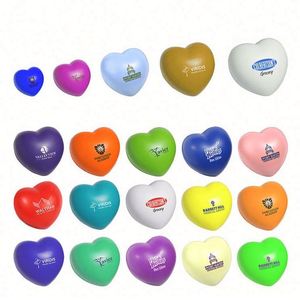 Jouet anti-stress en PU, forme personnalisée, balle anti-stress avec logo personnalisé, balle anti-stress en forme de cœur, balle anti-stress pour enfants - Product Image 3