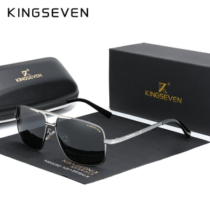 KINGSEVEN 2025 <span class=keywords><strong>NOUVELLE</strong></span> mode hommes lunettes polarisées conduite lunettes de soleil marque hommes femmes <span class=keywords><strong>acier</strong></span> inoxydable matériel Gafas De Sol 7891 - Product Image 2