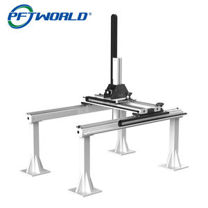 Module d'actionneur CNC multi-axes XYZ, système de mouvement professionnel personnalisé <span class=keywords><strong>avec</strong></span> rail linéaire à engrenages de grande taille et cantilever en forme de croix - Product Image 1