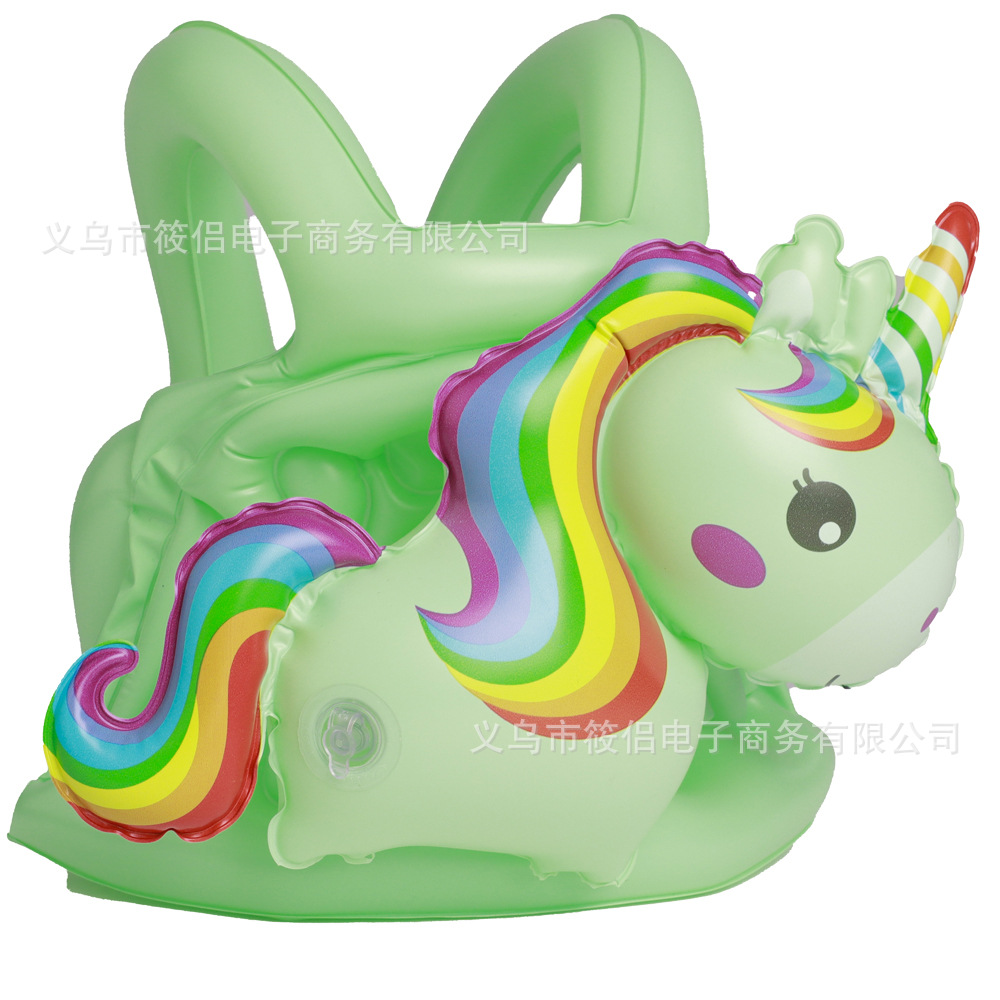 M Rainbow Horse Vert (3-6 ans)