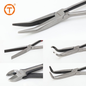 9 חתיכה 11 אינץ '45 ° 90 ° ° מכופף אף מחט אף אחד האלכסון נוסף להגיע למרחבים צרים - Product Image 3