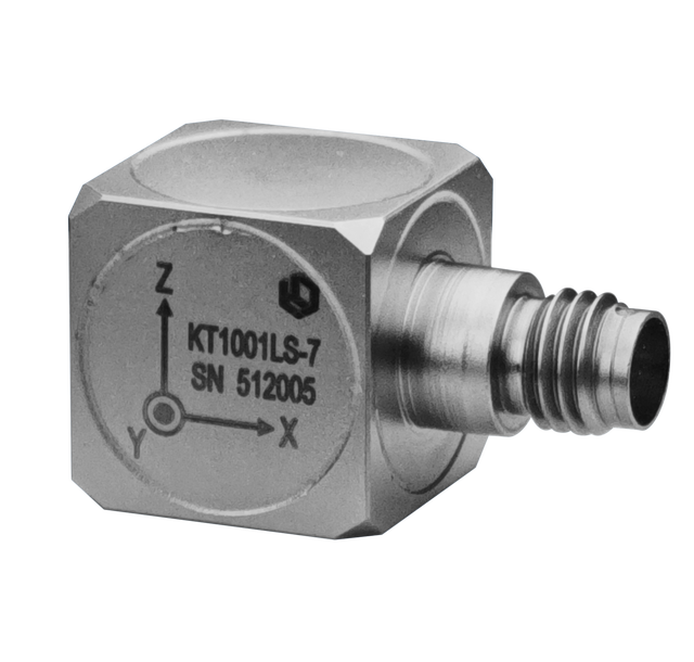 Vibration Shock Accelerometer IEPE/ICP 3 Axis Acceleration Sensor Piezoelectric Transducer ±500g 10mV/g Industrial Monitoring