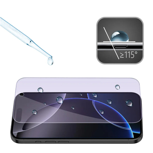 Protector de pantalla de vidrio templado ESD antiestático púrpura claro anti <span class=keywords><strong>azul</strong></span> para <span class=keywords><strong>iPhone</strong></span> 16 15 14 <span class=keywords><strong>13</strong></span> Pro Max - Product Image 5