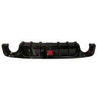 Kit carrosserie Autera noir, accessoires d'extérieur, lèvre de pare-chocs arrière en fibre de carbone ABS pour Infiniti Q50 Q50S 2014 2017 2018 2022