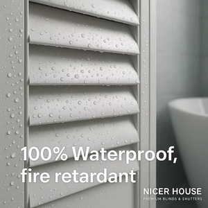 Tapparella Scorrevole in Plastica con Azionamento a Asta Inclinabile per Balconi e Divisori Interni, Antiruggine e Leggera - Product Image 5