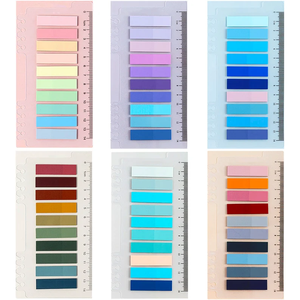 Kích thước tùy chỉnh kế hoạch chú thích sách cho tập tin nghiên cứu đầy màu sắc để làm danh sách lưu ý dính - Product Image 3