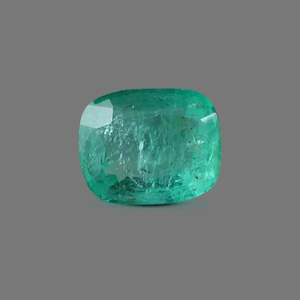 Émeraude naturelle de 5,37 carats, certifiée Panna, pierre précieuse verte, qualité export premium, pour bague, pendentif, bijoux - Product Image 2