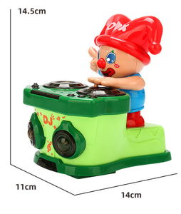 DJ eléctrico, <span class=keywords><strong>payaso</strong></span>, luces <span class=keywords><strong>de</strong></span> colores, música, rock, niños, juguetes <span class=keywords><strong>de</strong></span> celebridades <span class=keywords><strong>de</strong></span> Internet - Product Image 5