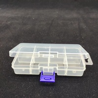 Boîte de rangement en plastique résistant à 8 compartiments haute performance avec compartiment réglable à prix compétitif