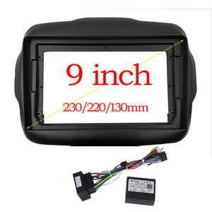2 Den 9 Inch ar ADIO lastic ascia Anel rame para JEenenenegade 2016 ~ <span class=keywords><strong>2020</strong></span> Instalation DD ppppp5 Aash Ash + Ash ount it - Product Image 1