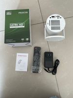 Mini projecteur LED portable, diffusion d'écran sans fil, projecteur LCD pour cinéma maison, projecteur Pico avec YouTube intégré