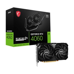การ์ดจอ GeForce RTX 4060 VENTUS 2X BLACK 8G OC รุ่นที่ดีที่สุดประจำปี 2023 - Product Image 1