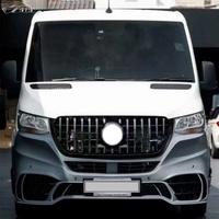 Kit de conversion de style W906 à W907 pour Sprinter 2025, pour pare-chocs, calandre, capot, phares, compatible avec Sprinter 650 W906 2009-2017