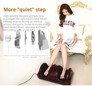 Masajeador de pies de calor Multifuncional Avanzado, masajeador de pies Shiatsu, Control motorizado, relajación profunda, aumento de sangre - Product Image 2