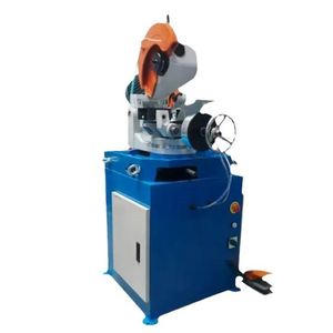 Burr Free Stainless Steel <b>Corner</b> Cutting Machine Pneumatic Metal Circular Saw 45 Degrees Pipe Cutting Machine - Product Image 1