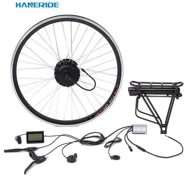 250W/350W/500W 36V/48V Electric Bicycle Conversion Kits Hub Motor Kit with KT-LCD Display
