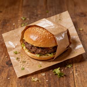 Papier sulfurisé double face 45 g/m² de haute qualité, anti-graisse, non blanchi, pour l'emballage de sandwichs - Product Image 1