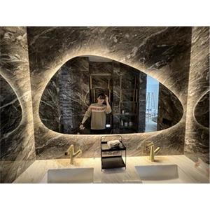 <span class=keywords><strong>Espejo</strong></span> <span class=keywords><strong>de</strong></span> <span class=keywords><strong>Baño</strong></span> LED Iluminado <span class=keywords><strong>de</strong></span> Lujo en Oferta, con Diseño <span class=keywords><strong>de</strong></span> Gota <span class=keywords><strong>de</strong></span> Agua <span class=keywords><strong>de</strong></span> Forma Irregular, <span class=keywords><strong>Espejo</strong></span> <span class=keywords><strong>de</strong></span> Pared para Hogar y Hotel - Product Image 3