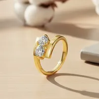MUSHAN Luxus-Schmuck 925 Sterling Silber Ringband für Damen GRA-Zertifizierter Moissanit Diamant Smaragd D-Farbe Ringe Feiner Schmuck