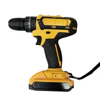 Ensemble perceuse-visseuse électrique sans fil professionnelle rechargeable au lithium, outils électriques pour le bricolage à domicile