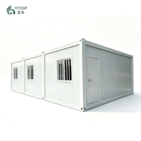 Maison Modulaire Préfabriquée Conteneurisée, Aménagement Personnalisé, Service Tout-en-un, 3 Chambres, 2 Salles de Bain, Maisons Conteneurisées 40 pieds, Maison de Luxe