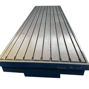 China fabricante produz plataforma de ferro fundido Mesa de trabalho de fabricação de ferro fundido Plataforma de ferro fundido