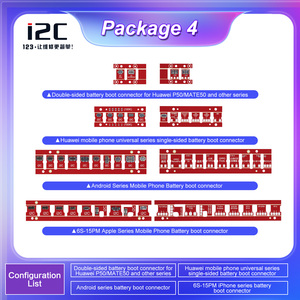 Clip de Batería I2C <span class=keywords><strong>Android</strong></span> <span class=keywords><strong>10</strong></span> en 1 con 1 Año de Garantía, Material Plástico para Varios Modelos - Product Image 4