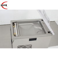 Dz 260 machine d'emballage sous vide pour sac plat table top manuel alimentaire mini sac brique maïs chambre thermoscelleuse sous vide machine à sceller