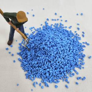 Gruanules de EPDM de seguridad de grado alimenticio para superficies deportivas y suelos de seguridad para parques infantiles, color azul cielo, FLB303 - Product Image 1
