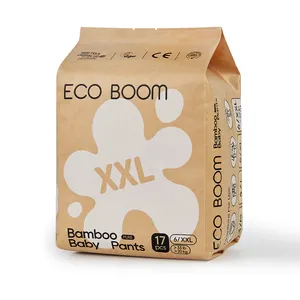 ECO BOOM bio degradable organic eco friendly agency supplier baby nappy