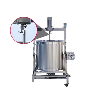 Cuiseur de sauce tomate chili 50L et mélangeur soupe bouillie bouilloire marmite chauffante au gaz pâte de curry machine de fabrication de sauce - Product Image 2