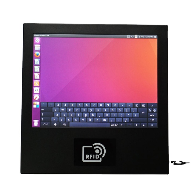 15 Inch Embedded Linux Industrial PC with WiFi RFID Reader