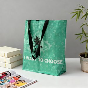 Sac fourre-tout en tissu PP laminé de haute qualité pour la promotion de marques régionales et les cadeaux événementiels, sac de courses durable et réutilisable - Product Image 6