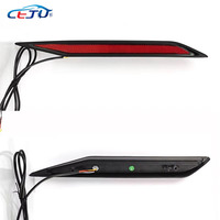 2 pièces Feux réflecteurs LED de pare-chocs arrière pour Chery JAECOO J7 2023 2024 2025, Feux de brouillard, de frein et de clignotants de pare-chocs arrière